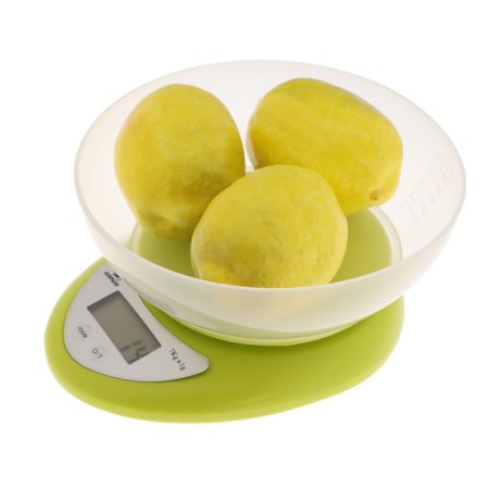 Libra Kitchen "Dobrynya" do-3008, electronic, up to 7 kg, light green-4