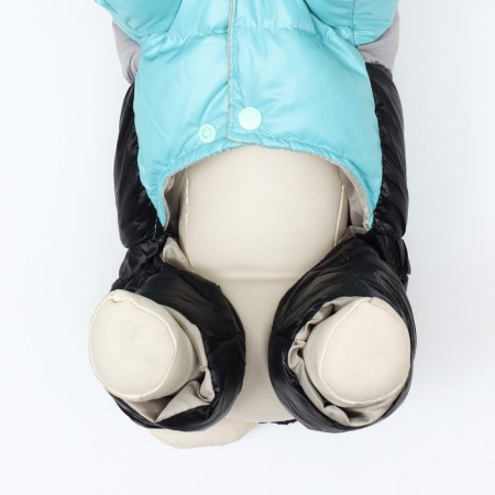 The overalls "anorak" reflective, size 14 (DS 32, OG 42, Osh 31 cm), black and blue-8