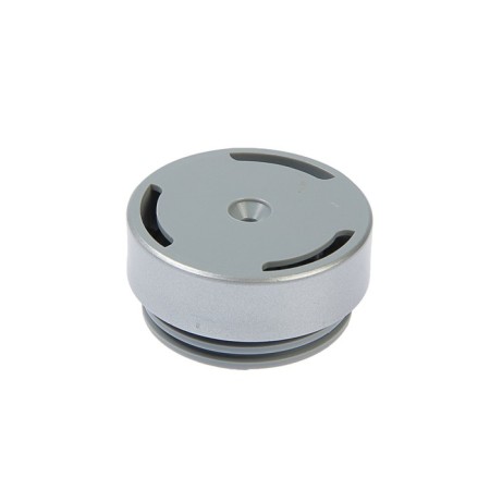 Support adjustable round OP 18/1-k, n = 18 mm, chrome is matte-2
