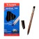 Ballpoint handle Luxor Inkglide 100 ICY, node 0.7 mm, trihedral, black, Mix body color