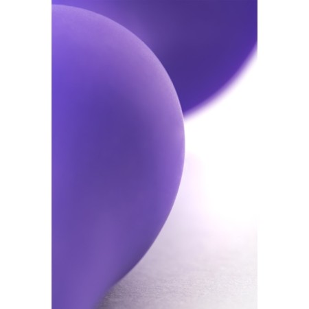 Anal plug A-Toys by Toyfa, silicone, purple, 10.2 cm-2