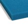 The sponge is rectangular, large -porous, sheet 50 x 50 x 3 cm, blue