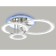 Ambrella Light, Original, FA8851, 3XLED, 92 W, 6900LUM, 3000-6400K, 3000-6400K, chromium color.