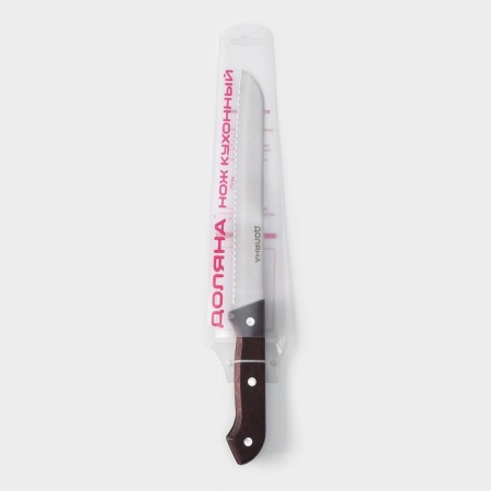 Knock for bread ecology, blade 20 cm, brown color-3