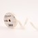 Plastic tape "Basic", 1.2cm x 45m, white
