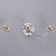 Chandelier "Dale" BP 3x40W E27 Chrome Model: 2612372