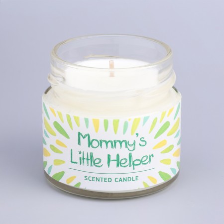 Aromatic candle in the Bank "Apple juice", owl wax, 80 g-4