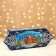 New Year. Gift box New Year's Enterprise Small "Kremlin" 20 x 10 x 6 cm.