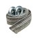 Torso towing cable, 2.5 t, 4 m, 2 hooks