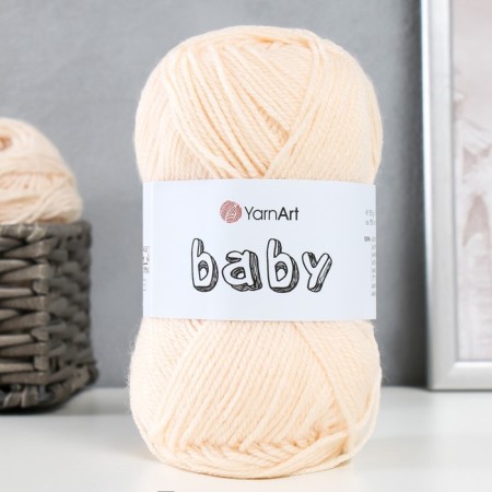 Baby yarn 100% acrylic 150m/50g (854 bodily)-4