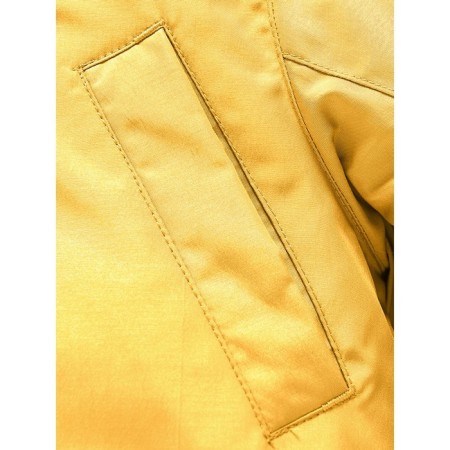 Winter park for a girl, height 146 cm, yellow color-6