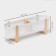 LadoM storage container "Scandinavia", 49 × 13.7 × 16 cm, white color