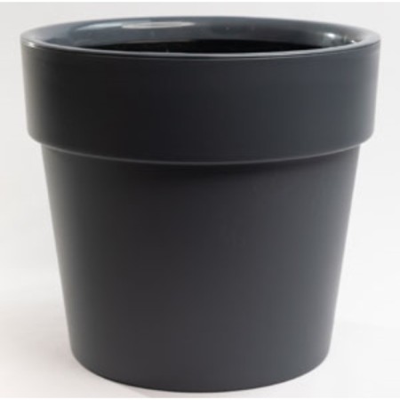 Plastic pot Live-In-Green with the Proteus tab, D = 30 cm, 16.6 l, color anthracite