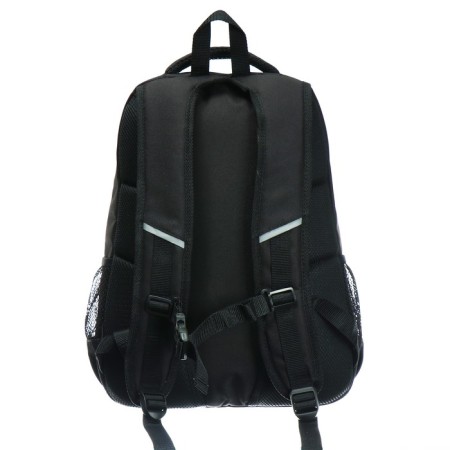 Youth backpack, 42 ​​x 31 x 13 cm, ergonomic back, stavia "adventure", black-4