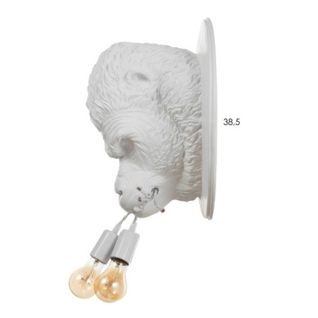 Sconces "gorilla" 3he27 40w white 51.5x51.5x32cm-4