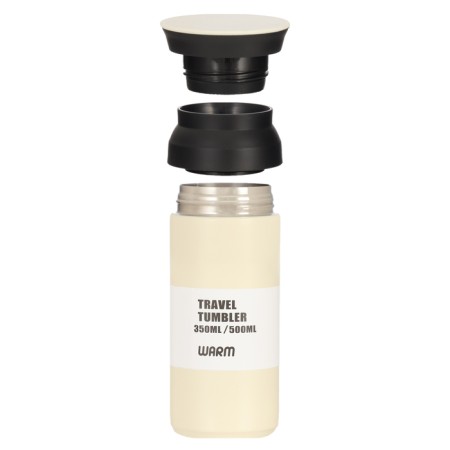 Thermal circle, 350 ml, mini, retains heat 8 hours, 6.5 x 16.5 cm, white-1