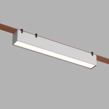 DK5574-WH Belty Linear Light with LED L323MM H45MM 48V 120 ° 4000K IP20 white aluminum