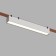 DK5574-WH Belty Linear Light with LED L323MM H45MM 48V 120 ° 4000K IP20 white aluminum