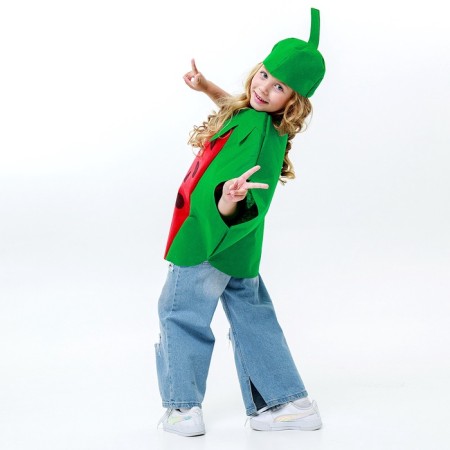 Carnival set "Funny watermelon", felt-3