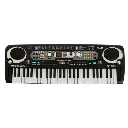 The synthesizer "Musical explosion", 54 keys, works from the network and from batteries-6
