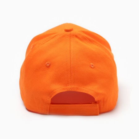 Caps female plain minaku orange color, river 58-2