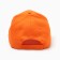 Caps female plain minaku orange color, river 58