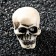 Decor for the Aquarium "Skull", 9 x 6 x 6 cm