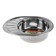 Kitchen car wash Accoona AB4557-R, Right-off, right, thickness 0.6 mm, 570x450x165mm, glossy