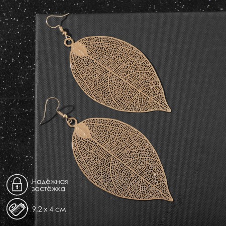 Earrings Metal "LIET LIET", Color Gold