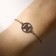 Bracelet-reinforcing "runes" fulfillment of desires, color silver, 17cm