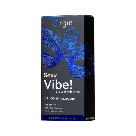 Orgie Sexy Vibe Liquid Vibrator massage gel with vibration effect, 15 ml-6