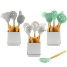 A set of kitchen supplies Lenardi, on a stand, 5 objects, color mix