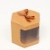 The box is hexagonal, with a window, crafting, 13 x 13 x 13.5 cm