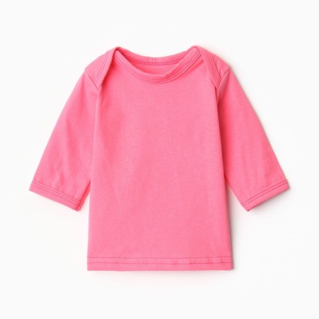 T -shirt with DL. Sleeve Bloom Baby, p. 92 cm, pink