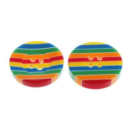 Button, 2.5 cm., In a set of 100 pcs.-1