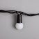 Garland “thread” 20 m with nozzles “balls 1.5 cm”, IP44, dark thread, 200 LED, white glow, 8 modes, 220 V