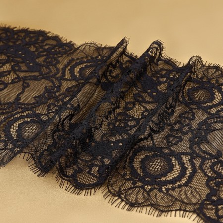 Lace cilia, 210 mm × 3 ± 0.5 m, black color-2
