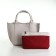 Bag Women's Tout with zipper, gray color