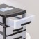 Mini-code 3 sectional, black/transparent color