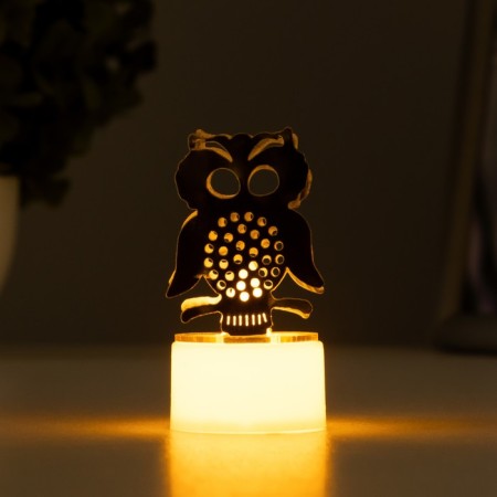 Night Owl LED from 3xlr41 batteries 3.5x3.5x6 cm-2