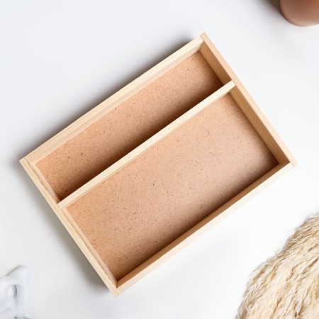 Wooden Kashpo 25.5 × 20 × 4.5 cm "Makarunas", natural giving beautifully-2