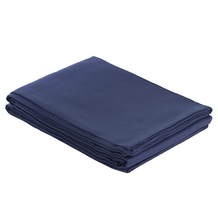 Cotton tablecloth dark blue in color Essential, size 170x250 cm-2