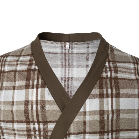 Male robe, brown color, size 50-6