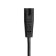 Power cable CABLEXPERTPC-184/2-0.5M, CEE 7/16-C7, 2-PIN, 2.5 A, 0.5 m, black