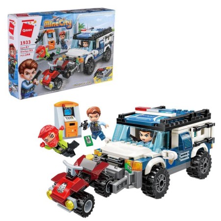 Designer Patrol "Police pursuit", 3 minifigurs and 244 details