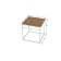 Ingvar coffee table, 452 × 452 × 453 mm, color of oak van