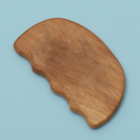 Massage Gaasha "Wave", 9 × 5.5 cm, wooden-4