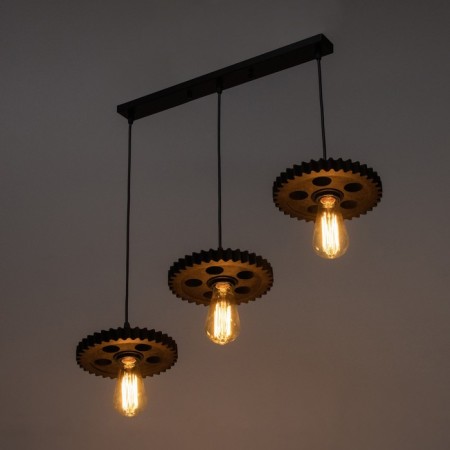 Lamp "gear" 3he27 40W 50x20x15-135 cm-2