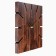 Watch Wall Interior "Square", silent, 27 x 27 cm, natural wood, aa