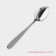 A set of spoons of tea shares "Simple", length 15.2 cm, 6 pcs, silver color